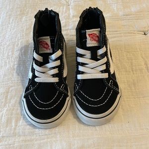 Vans High Top Toddler Shoes